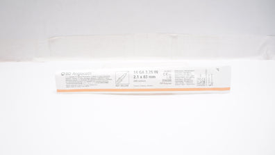 BD 382268 Angiocath I.V. Cath. For Special Placement 14GA x 3.25inch 249ml/min